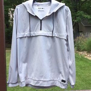 Michael Strathan 3/4 zip never worn in stone color